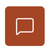 Icono opiniones terracota